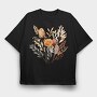 Autumn Fall Bouquet, Tricou Oversize Barbati (Unisex)
