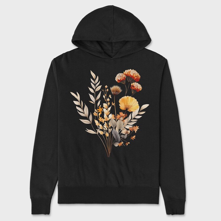 Autumn Fall Glow, Hanorac Oversize Barbati (Unisex)