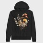 Autumn Fall Glow, Hanorac Oversize Barbati (Unisex)