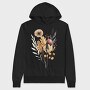 Autumn Fall Leaves, Hanorac Oversize Barbati (Unisex)