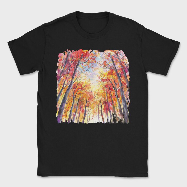 Autumn Fall Mood, Tricou Barbati (Unisex)