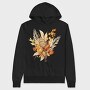 Autumn Floral Symphony, Hanorac Oversize Barbati (Unisex)