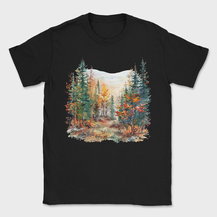 Autumn Forest Dreams, Tricou Barbati (Unisex)