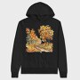 Autumn Forest Stream, Hanorac Oversize Barbati (Unisex)
