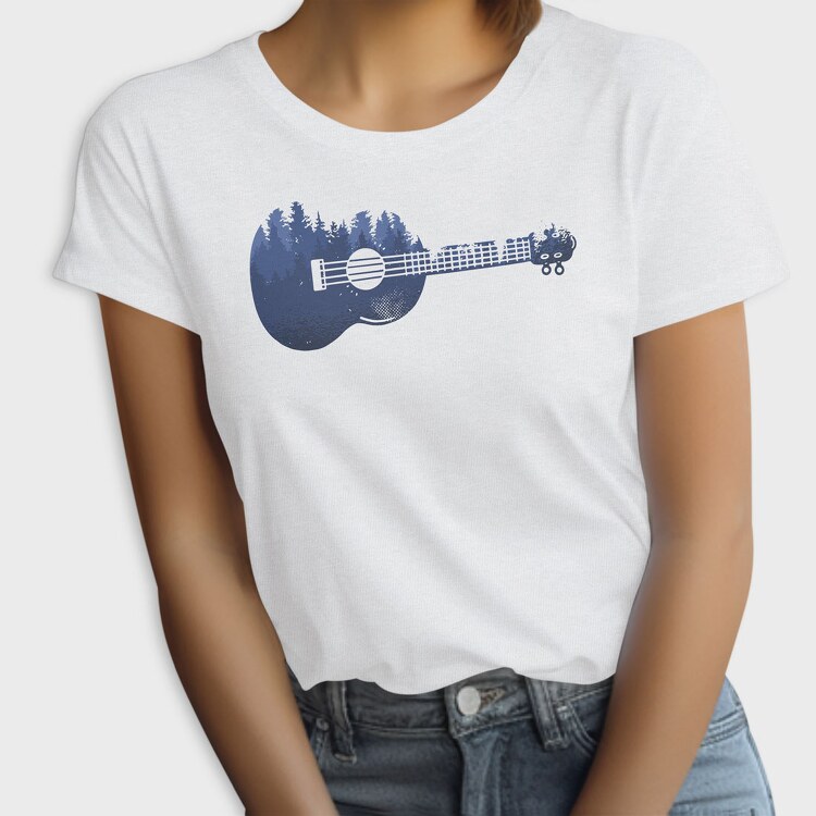 Ukulele Landscape, Tricou Femei