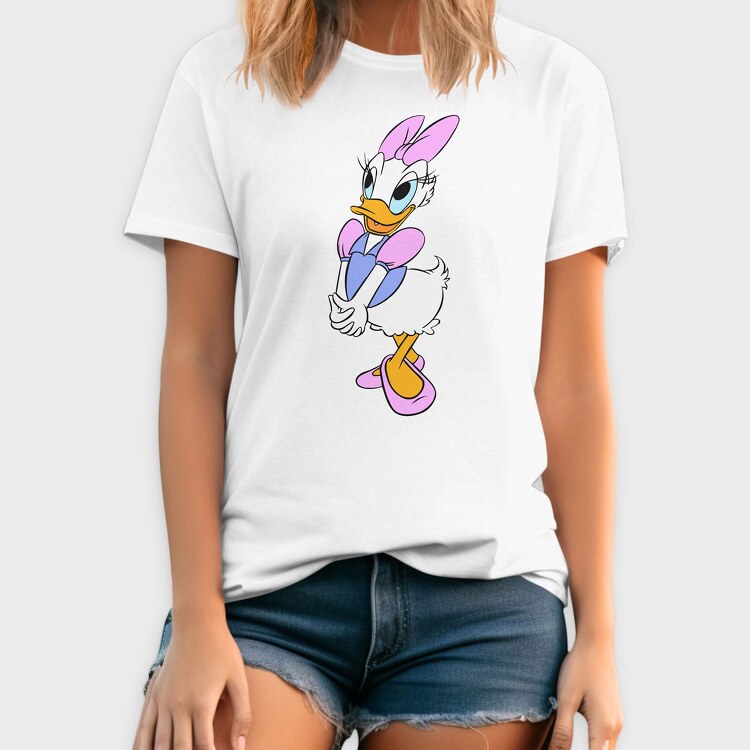 Cartoon Retro Daisy Duck 6, Tricou Barbati (Unisex)