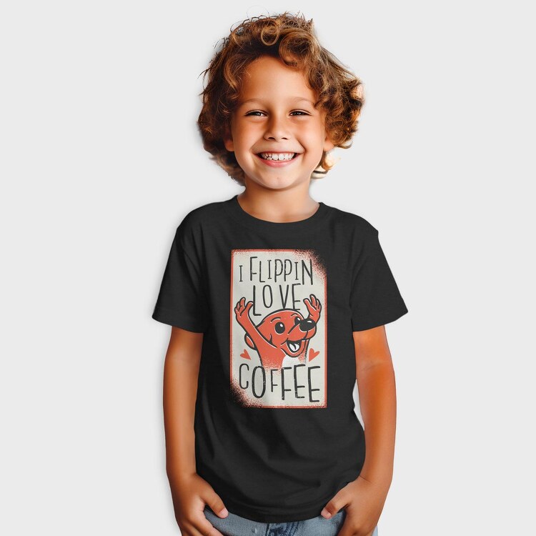 Dog Coffee, Tricou Copii