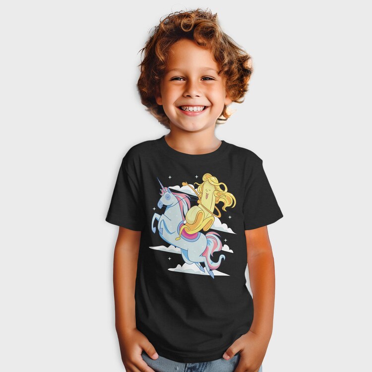 Banana Riding Unicorn, Tricou Copii