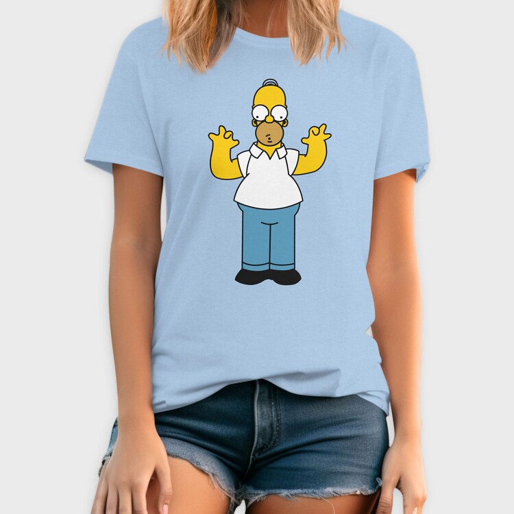 Homer Simpson 1, Tricou Barbati (Unisex)