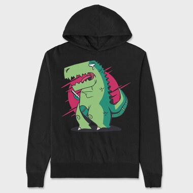 T Rex Smartphone Phone, Hanorac Oversize Barbati (Unisex)