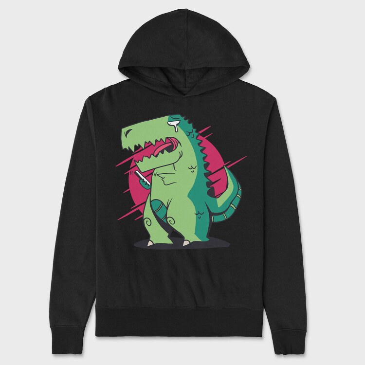 T Rex Smartphone Phone, Hanorac Oversize Barbati (Unisex)