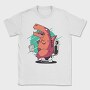 T Rex Toilet Paper, Tricou Barbati (Unisex)