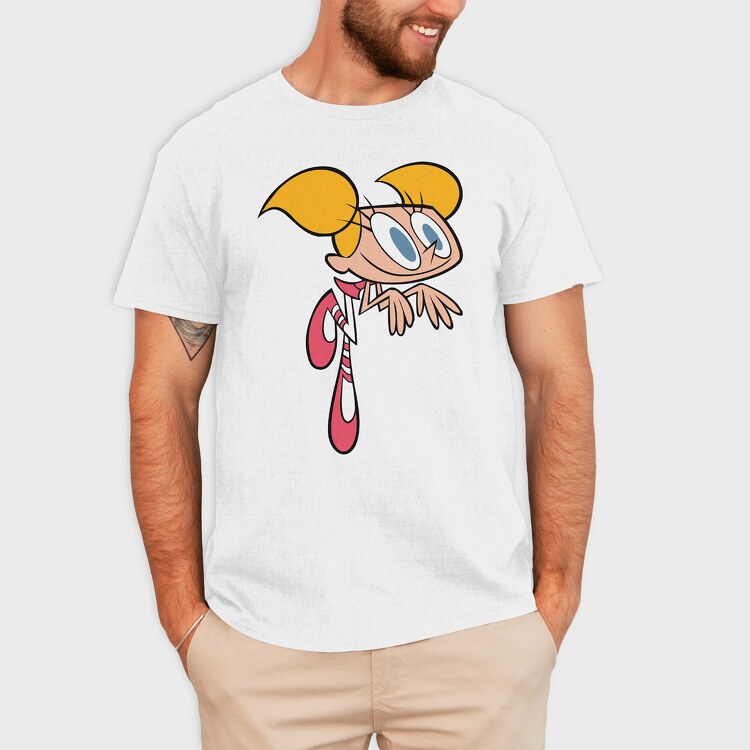 Cartoon Retro Dexter Laboratory 5, Tricou Barbati (Unisex)