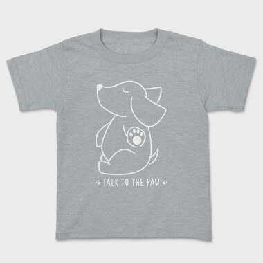 Talk To The Paw, Tricou Copii