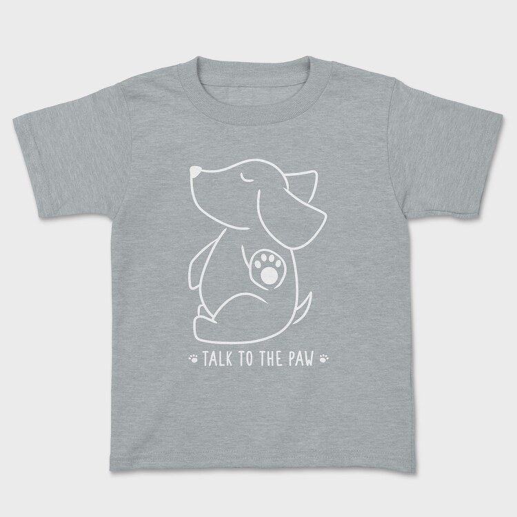Talk To The Paw, Tricou Copii