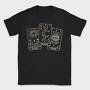 Tarot Cards Spiritual Sun Moon Destiny, Tricou Barbati (Unisex)