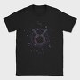 Taurus Floral Zodiac Sign, Tricou Barbati (Unisex)