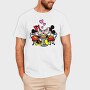Cartoon Retro Disney 2, Tricou Barbati (Unisex)