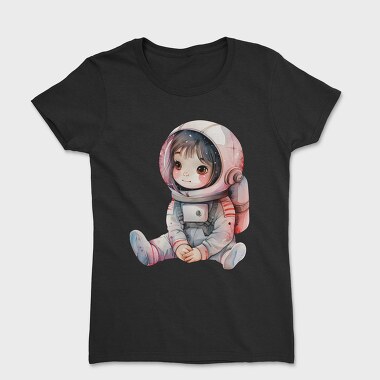 Astronaut Kid Space, Tricou Femei