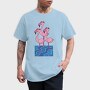 Flamingo Trio, Tricou Barbati (Unisex)