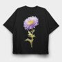 9 September Aster, Tricou Oversize Barbati (Unisex)