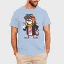 Cat Biker, Tricou Barbati (Unisex)