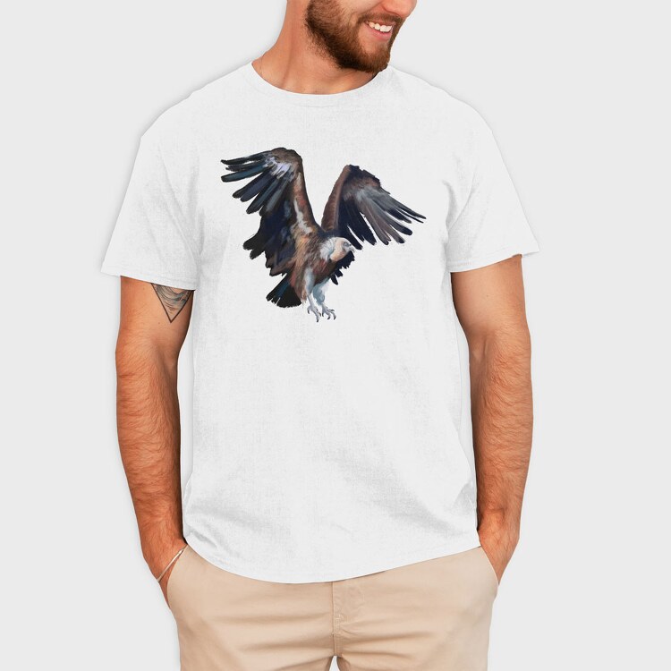 Vulture Painting, Tricou Barbati (Unisex)
