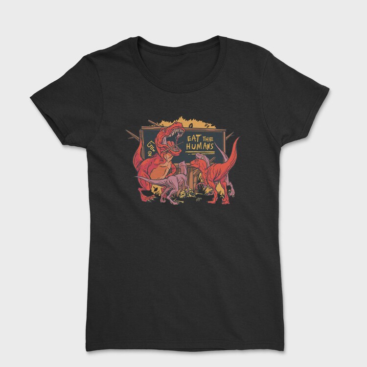 T Rex Dinosaur Teacher, Tricou Femei