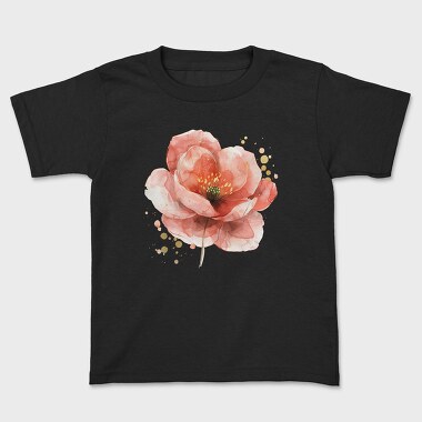 Abstract Flower Glow, Tricou Copii