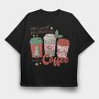 All I Want Is More Coffee, Tricou Oversize Barbati (Unisex)