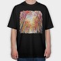 Autumn Fall Mood, Tricou Oversize Barbati (Unisex)