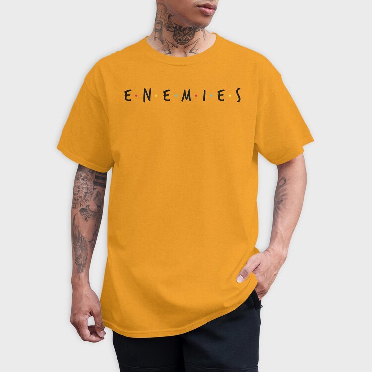 Enemies, Tricou Barbati (Unisex)