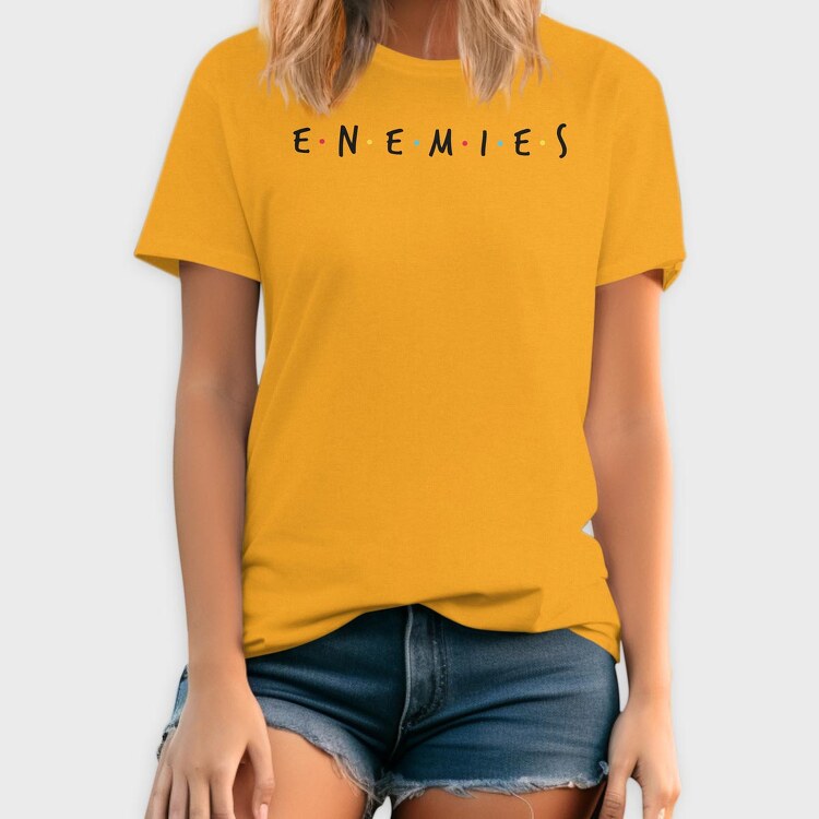Enemies, Tricou Barbati (Unisex)