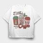 All I Want Is More Coffee, Tricou Oversize Barbati (Unisex)