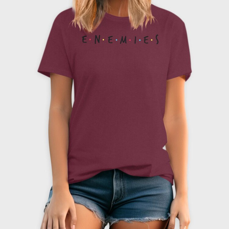 Enemies, Tricou Barbati (Unisex)