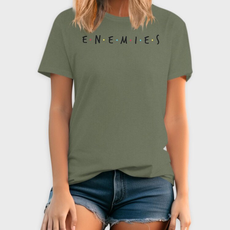Enemies, Tricou Barbati (Unisex)