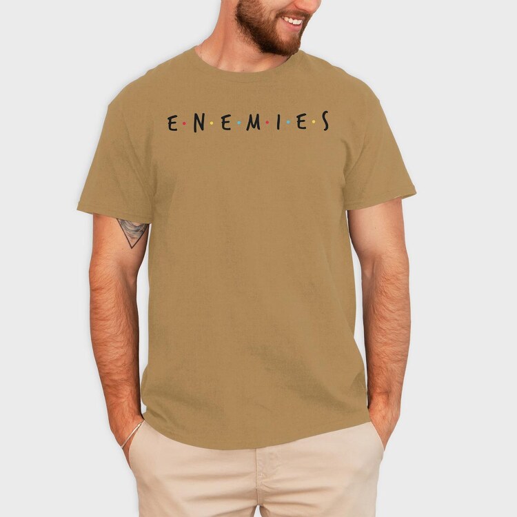 Enemies, Tricou Barbati (Unisex)
