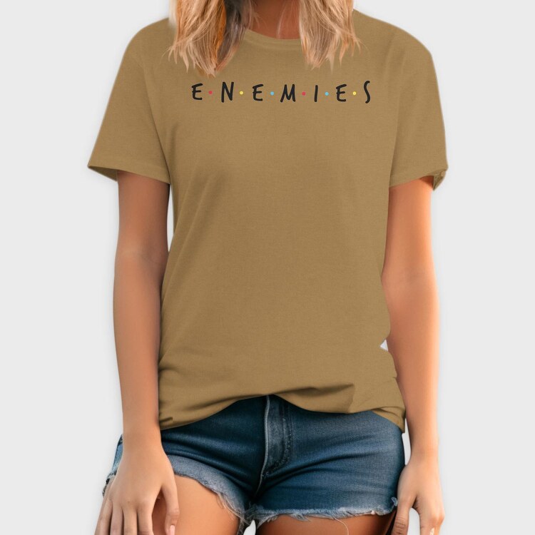Enemies, Tricou Barbati (Unisex)