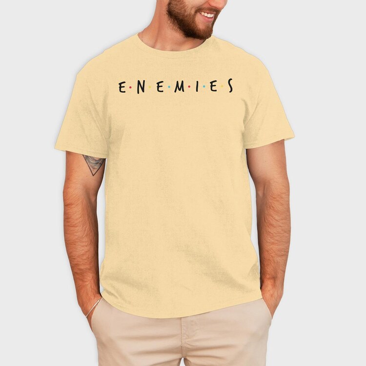 Enemies, Tricou Barbati (Unisex)