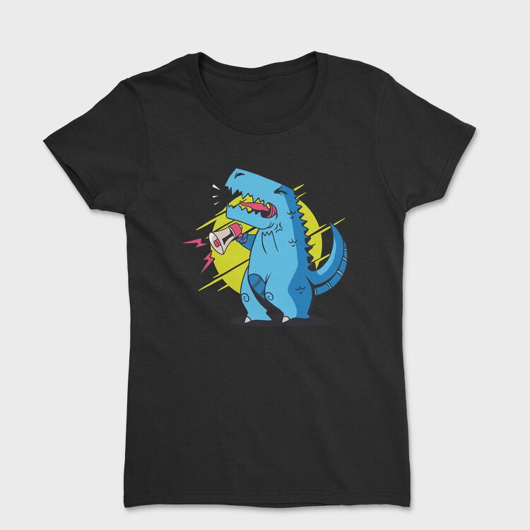 T Rex Megaphone Loud, Tricou Femei