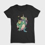T Rex With Magic Wand Dino Fairy, Tricou Femei