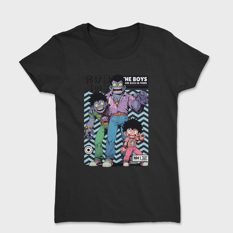 The Boys Anime Style Are Back, Tricou Femei