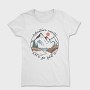 Adventure Awaits Lets Go Find It, Tricou Femei