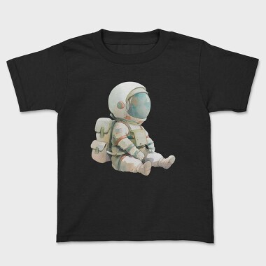 Astronaut Sitting Space, Tricou Copii