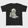 Astronaut Sitting Space, Tricou Copii