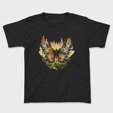 Autumn Butterfly Forest, Tricou Copii