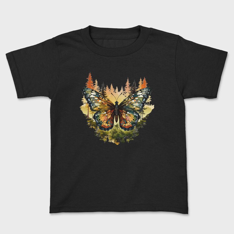 Autumn Butterfly Forest, Tricou Copii