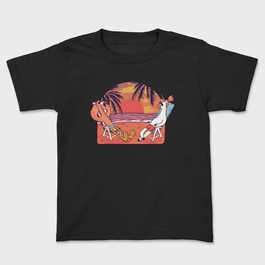 Unicorn Flamingo Beach, Tricou Copii