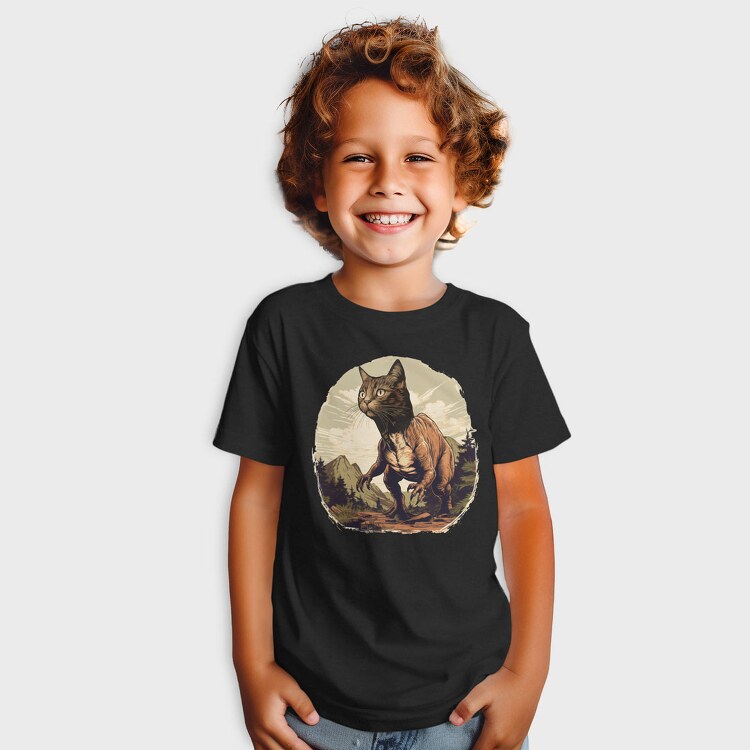 Tyrannosaurus Cat, Tricou Copii