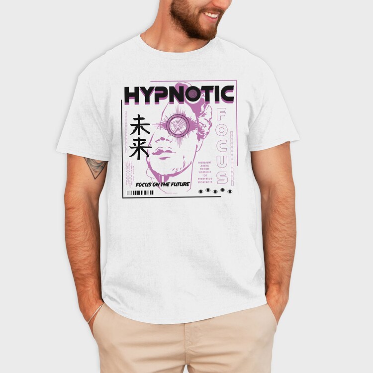 Hypnotic 2, Tricou Barbati (Unisex)